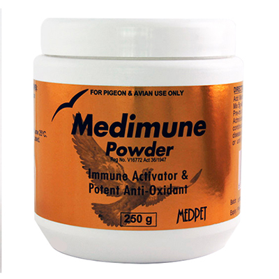 Medimune, Buy Medimune Tablets, Medimune for Pigeons, Medimune for Birds, Medimune Powder for Pigeons, Best Products for Racing Pigeons