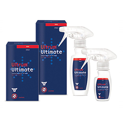 Ultrum Ultimate Flea Spray for Dogs, Ultrum Ultimate Flea Spray 125ML,