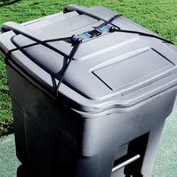 Keep Outdoor Trash Covered Securely