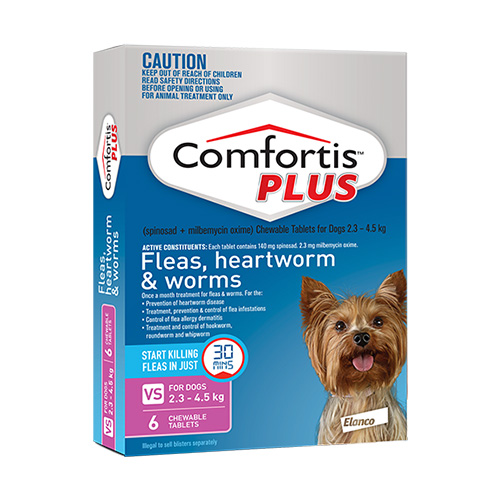 Comfortis Plus for dogs Buy Comfortis Plus Heartworm Prevention for