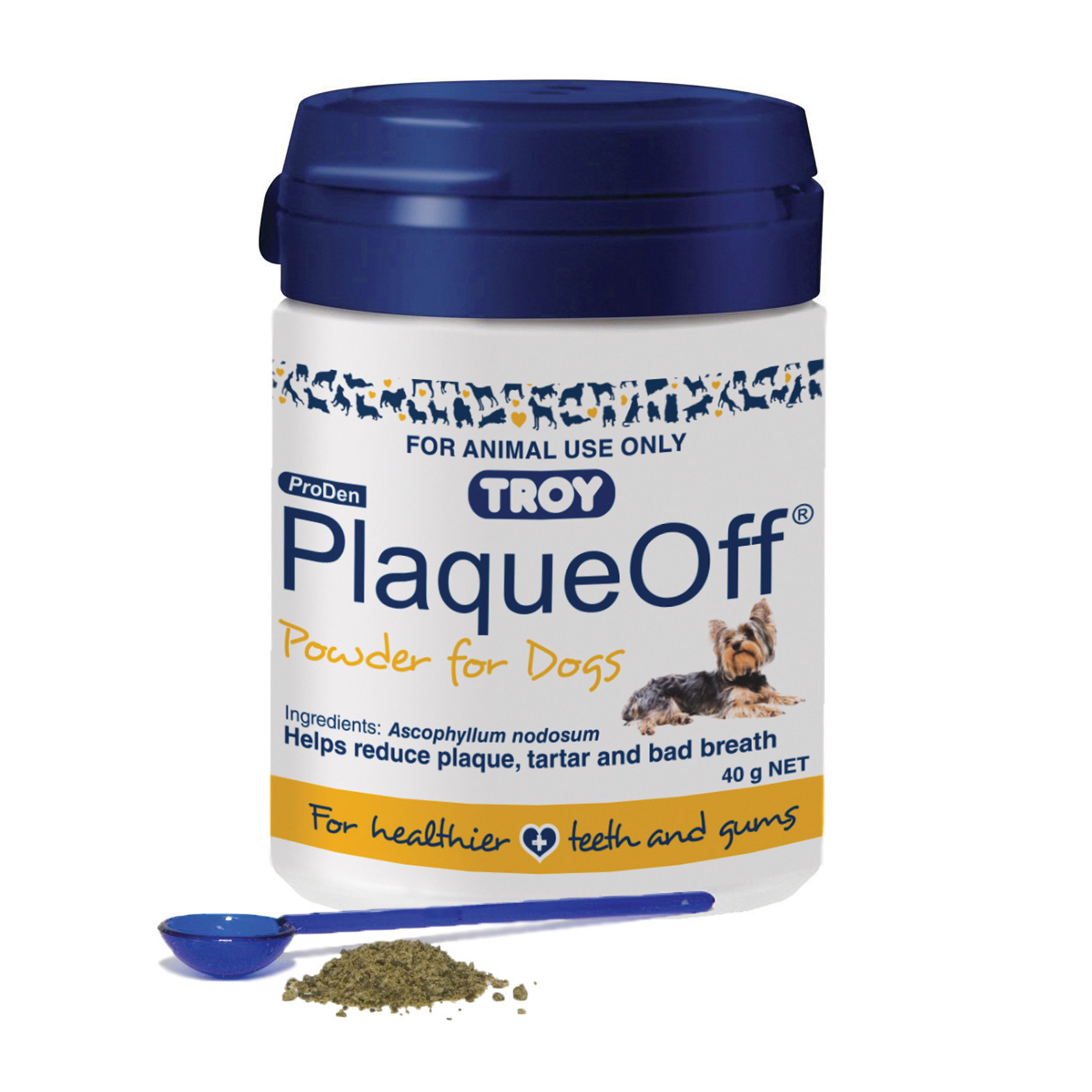 Plaqueoff Dental Powder For Dogs 40 Gm-image-2951