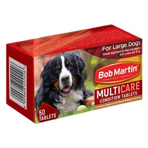 Bob Martin Multicare Condition Tablets For Large Dogs 50 Tablets-image-2623
