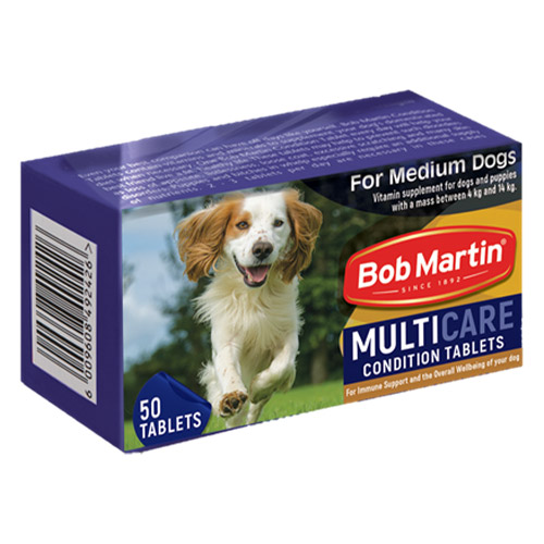 Bob Martin Multicare Condition Tablets For Medium Dogs 100 Tablets-image-2622