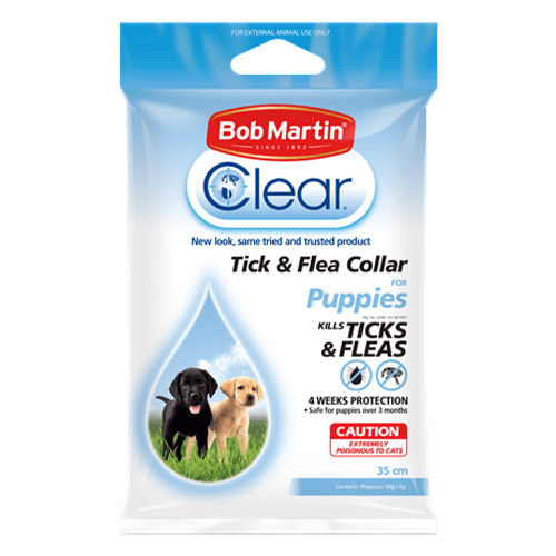 Bob Martin Clear Tick & Flea Collar For Puppies 35cm 1 Pack-image-2633