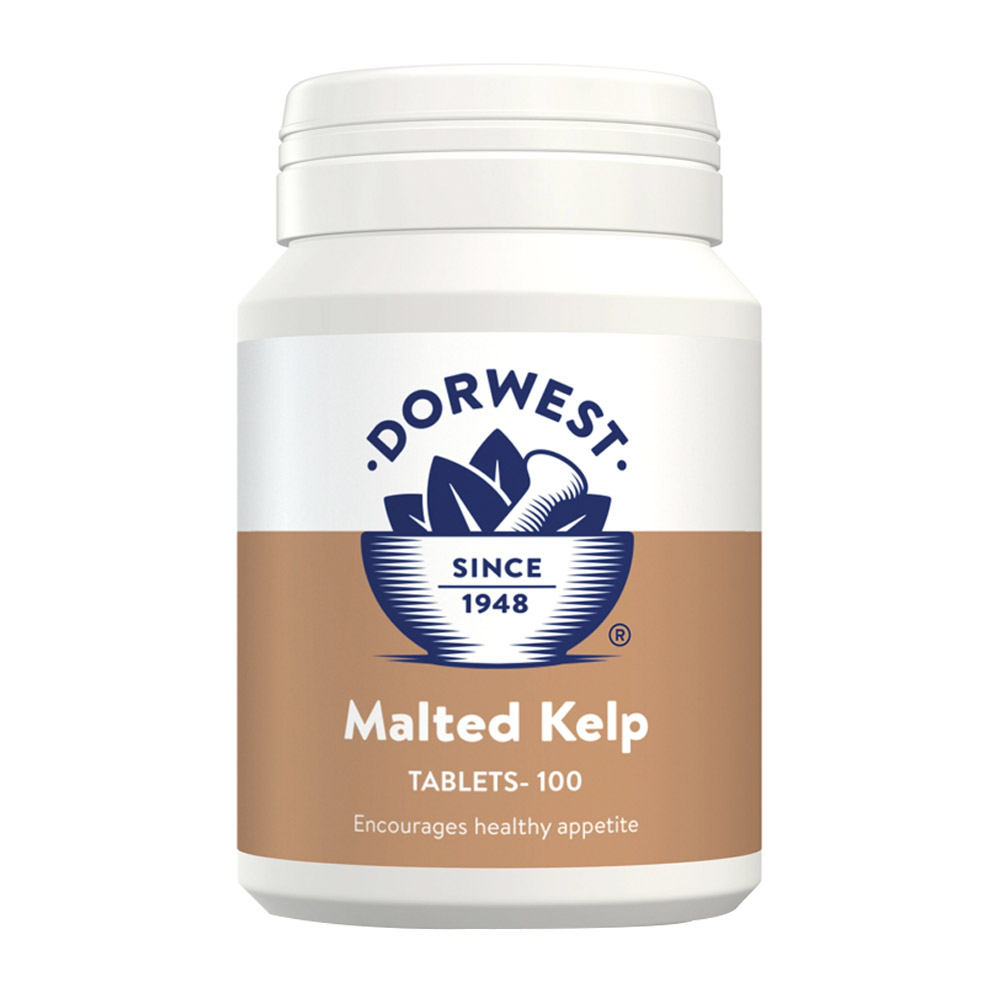 Dorwest Malted Kelp Tablets For Dogs And Cats 100 Tablets-image-2763