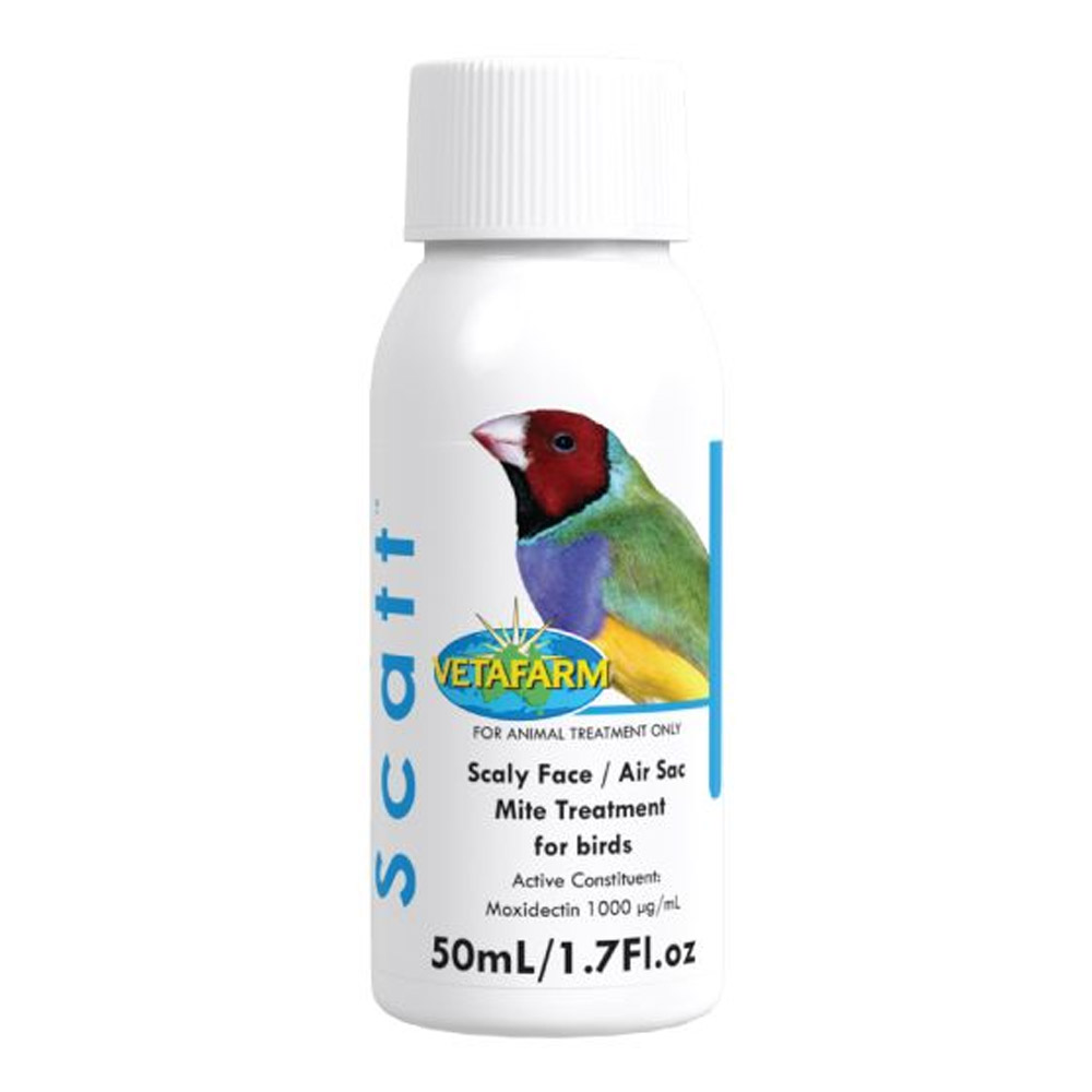Vetafarm Scatt Scaly Face & Air Sac Mite Liquid Treatment For Birds 50 Ml-image-2743