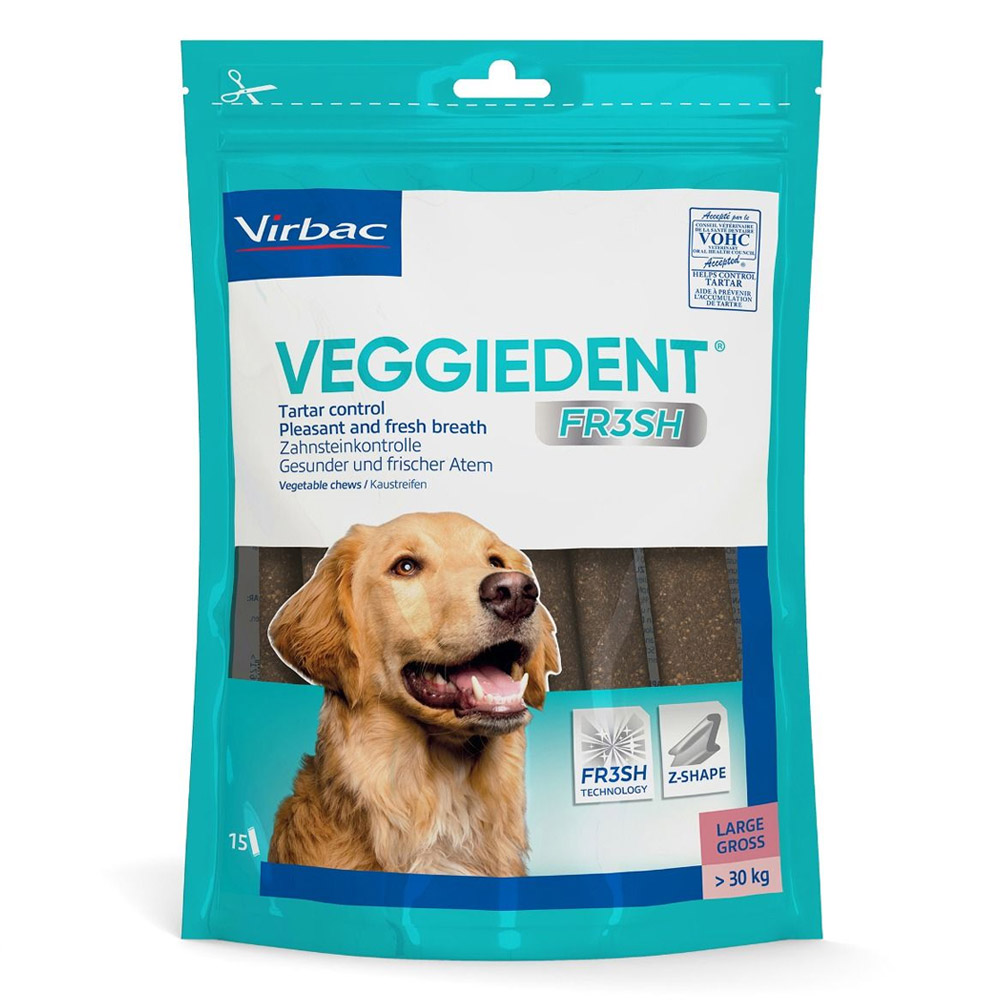Veggiedent Dental Chews For Large Dogs 15 Chews-image-2651