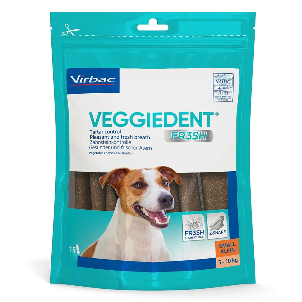Veggiedent Dental Chews For Small Dogs 15 Chews-image-2649