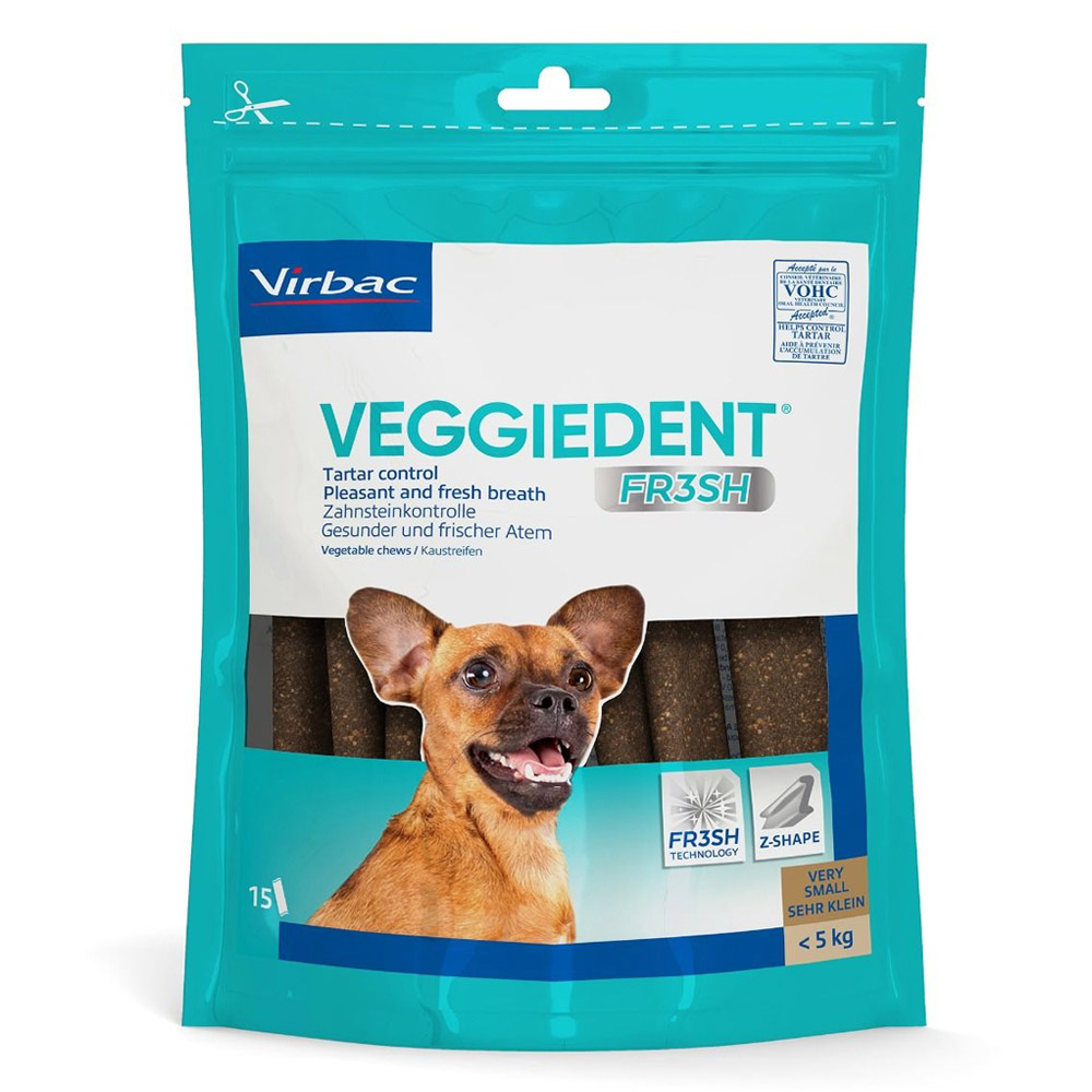 Veggiedent Dental Chews For Extra Small Dogs 15 Chews-image-2648