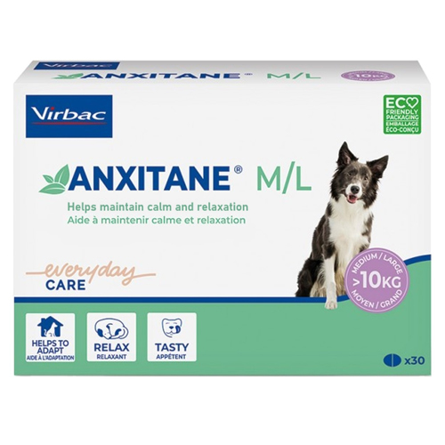 Anxitane Chewable Tablets For Medium/Large Dogs 30 Tablet-image-1820