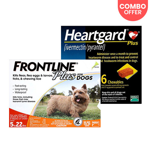 Frontline Plus & Heartgard Plus Combo Pack for Dog Supplies Buy
