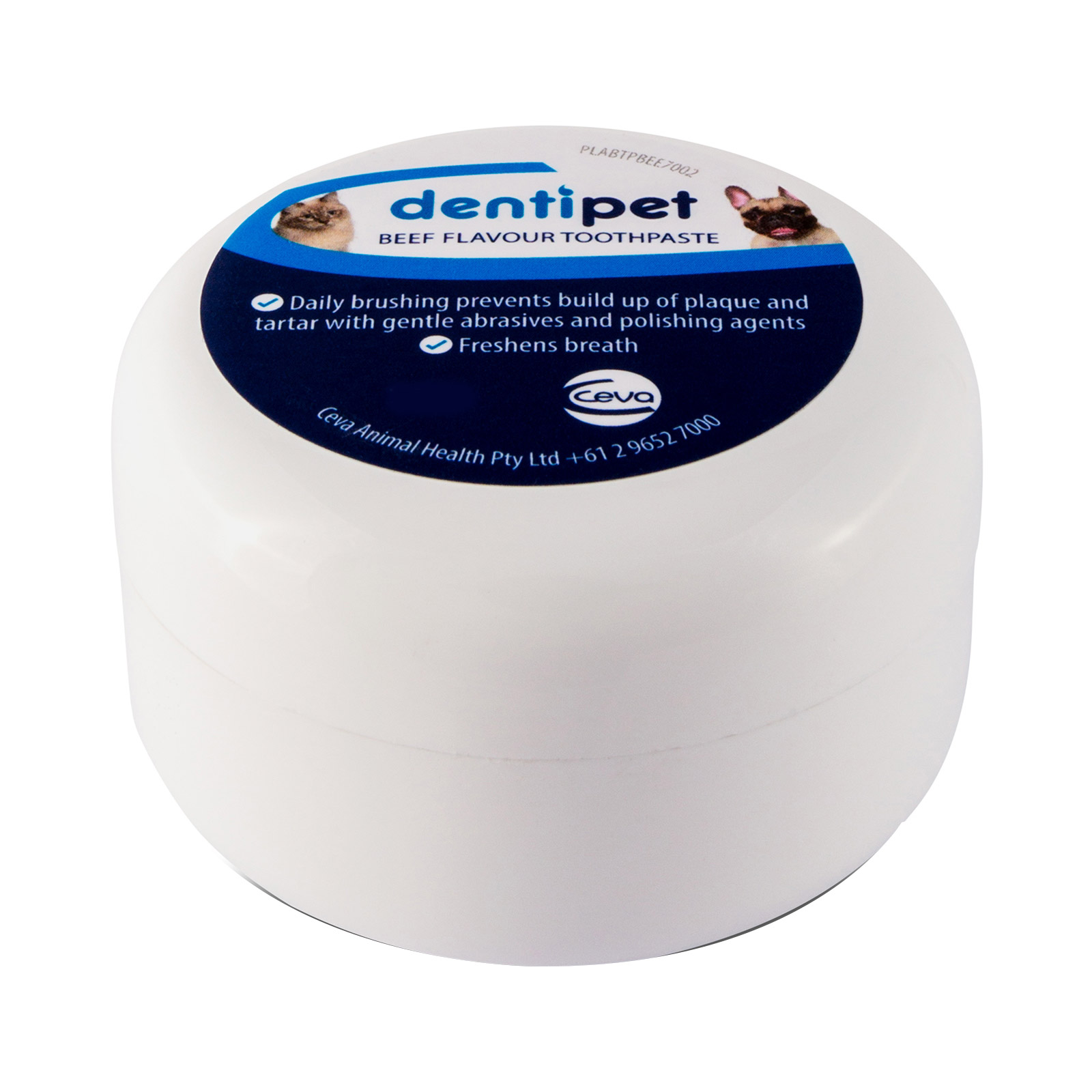 Dentipet Toothpaste For Dogs And Cats 70 Gm Beef Flavour 1 Pack-image-2852